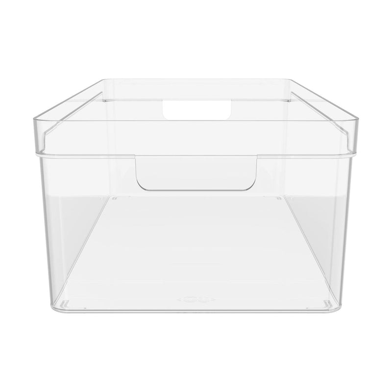Organizador De Armários 9 Litros Clear 37 x 20 x 13cm