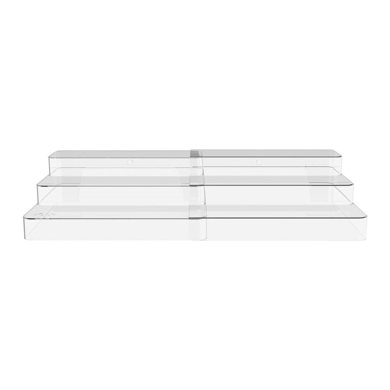 Organizador Multinível Extensível Clear 25 x 29-54 x 10,3cm