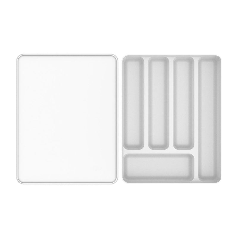Organizador de Talheres Logic Com Tampa 35 x 27,5 x 7,5 cm