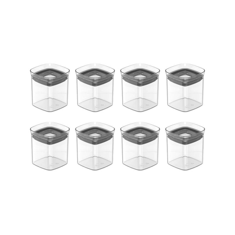 Conjunto Com 8 Potes Herméticos Block 150 ml
