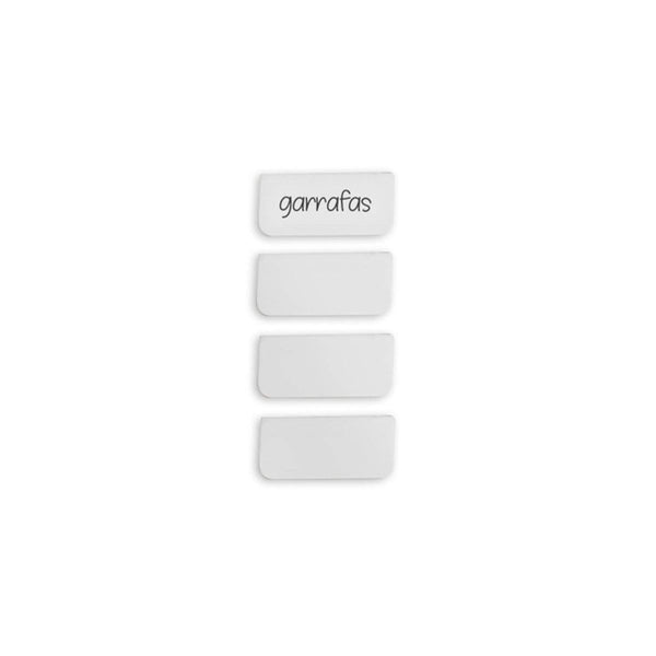 Conjunto De Placas Identificadoras Para Caixa Cube