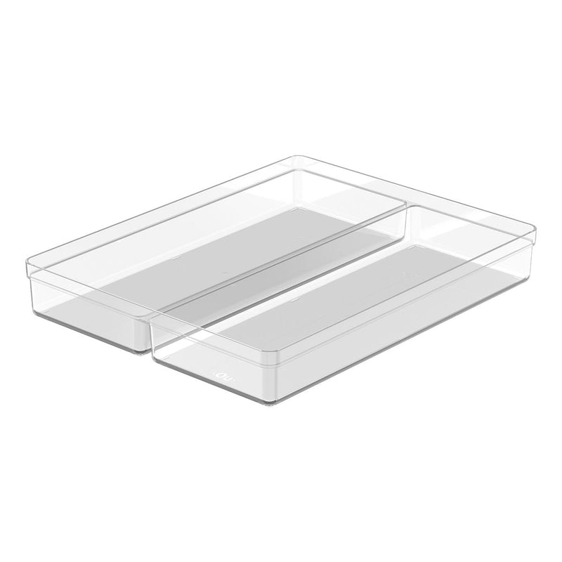 Organizador De Gavetas Clear 37,5 x 30 x 5,6 cm