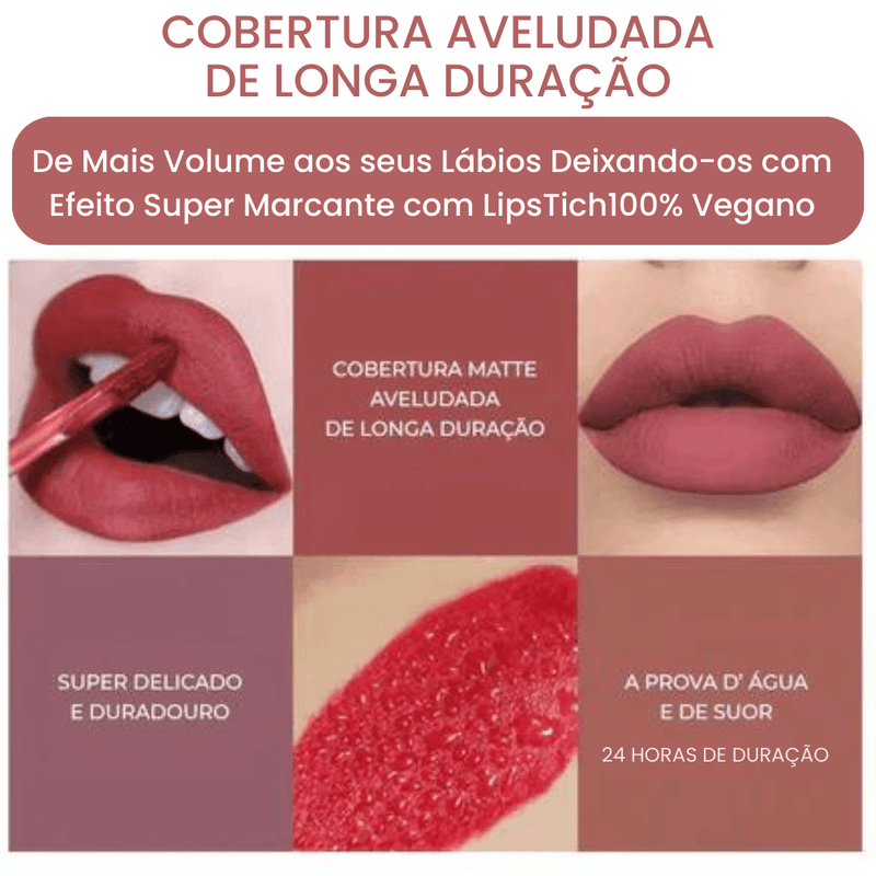 Revitalizante Labial LipsTick™  Bálsamo Compre 1 Leve 3