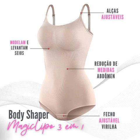 BodyShaper MagicLipo 3 em 1