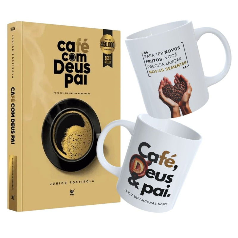 Café com Deus Pai | Porções Diárias de Renovação | Branca
