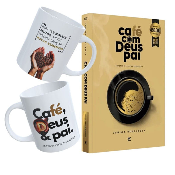 Café com Deus Pai | Porções Diárias de Renovação | Branca