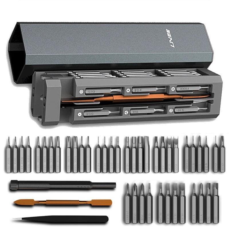 Conjunto De Chave De Fenda Magnética Multifuncionais 44 Em 1