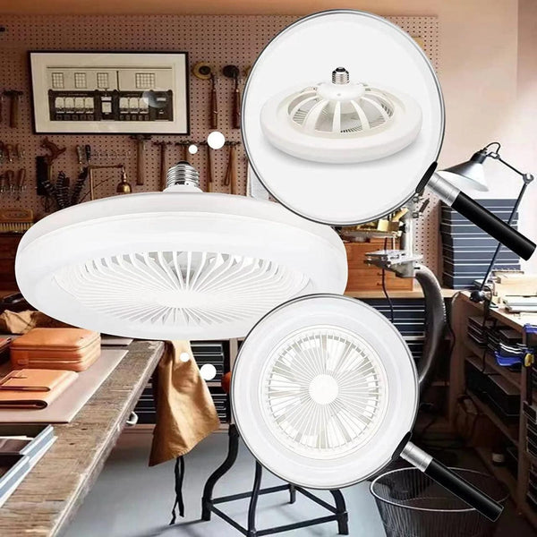Luminária LED com Ventilador | FanMaster - Últimos dias de Promoção