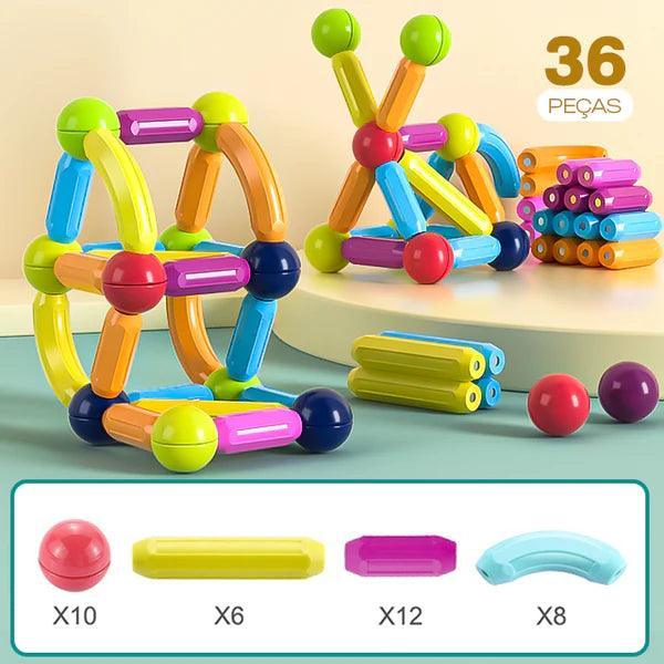 Magnetic Kids - Blocos Magnéticos Educacionais