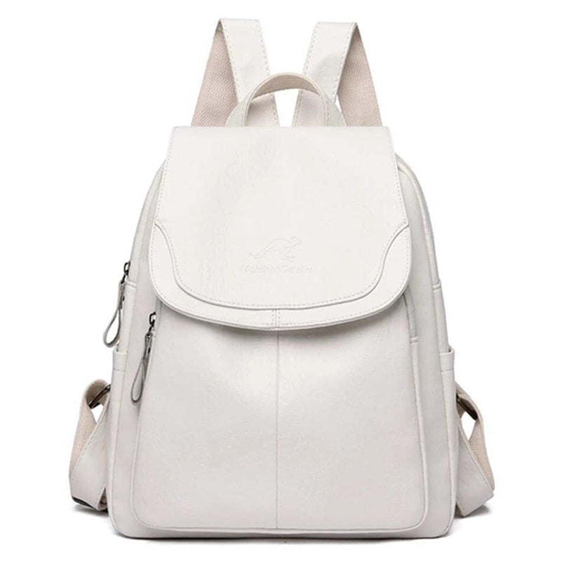 Mochila de Couro Feminina - Jasmim