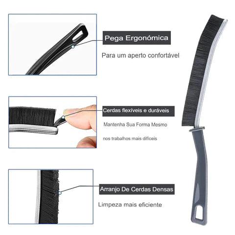 Escova de Limpeza  Para Cantos Ultra Fina - Clean Max®