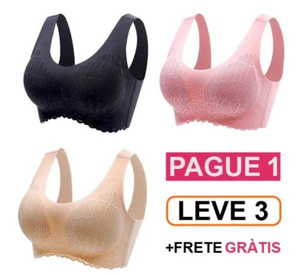 Sutiã sem costura - Confort Plus 5D - Compre 1 Leve 3