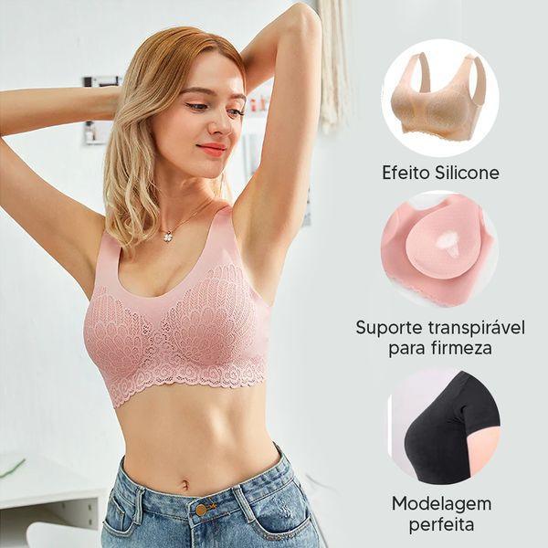 Sutiã sem costura - Confort Plus 5D - Compre 1 Leve 3