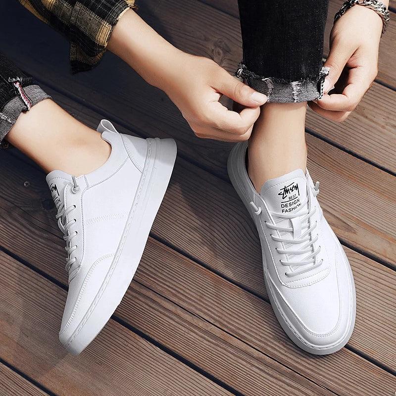 Tênis Casual de Couro - Masculino | Urban Vegas