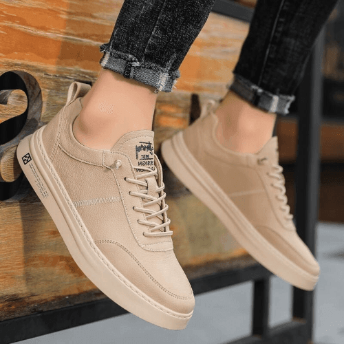 Tênis Casual de Couro - Masculino | Urban Vegas
