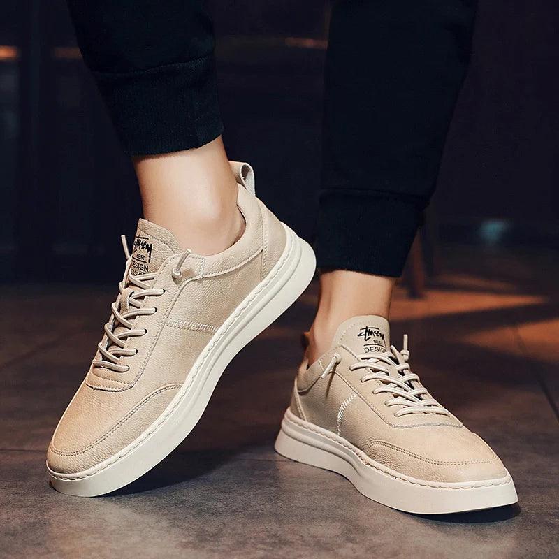 Tênis Casual de Couro - Masculino | Urban Vegas