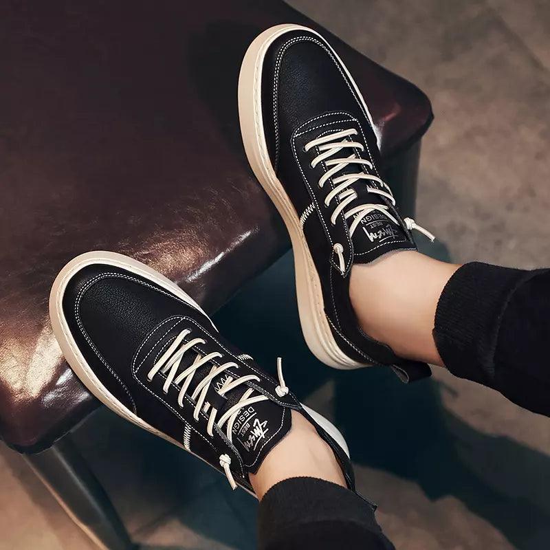 Tênis Casual de Couro - Masculino | Urban Vegas