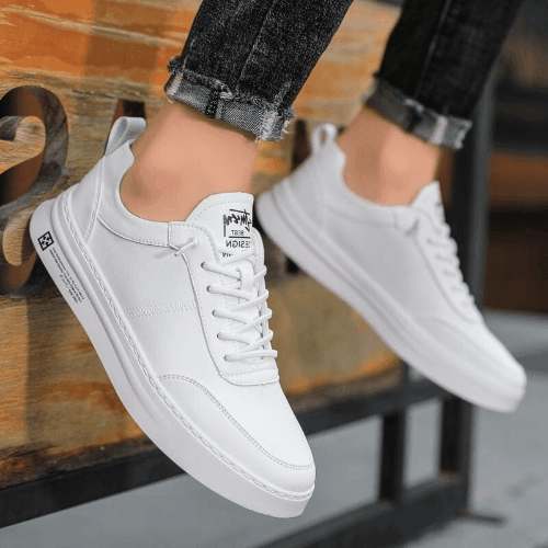 Tênis Casual de Couro - Masculino | Urban Vegas